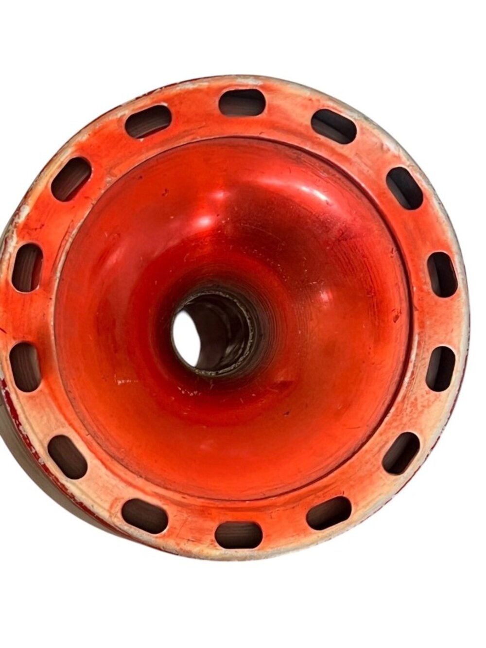 Humes & Berg Stone Lined Wa-Wah Du All Mute For Brass Instruments Red White VTG - Picture 8 of 9